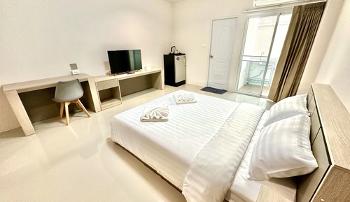 Apartamento básico, 1 cama de matrimonio