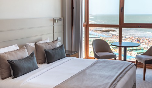 Habitación triple Deluxe, vistas al mar