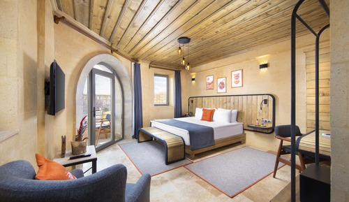 Habitación Deluxe, 1 cama de matrimonio grande, balcón, vistas al valle