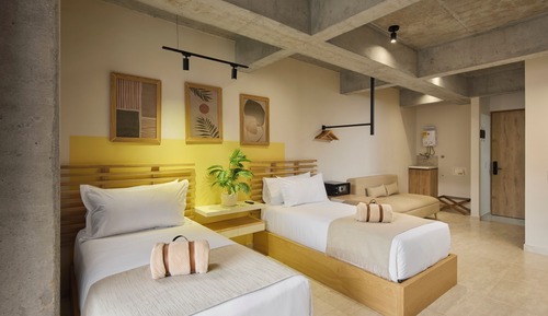 Habitación panorámica con 2 camas individuales