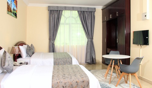 Habitación triple Deluxe, vistas a la ciudad