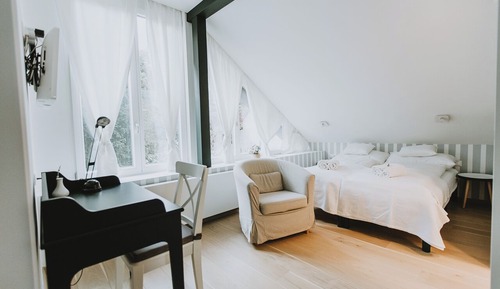 Habitación estándar doble, vistas al jardín