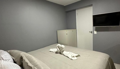 Apartamento, vistas a la piscina