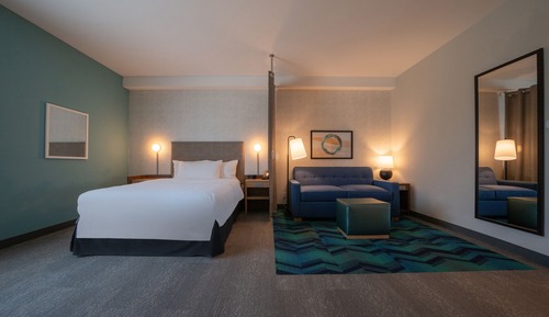 Suite estudio, 1 cama de matrimonio grande