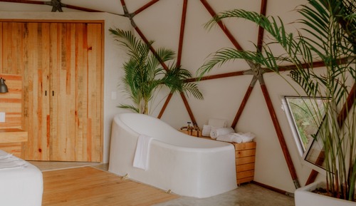 Estudio, 1 cama de matrimonio grande