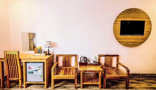 Habitación cuádruple ejecutiva, vistas al jardín