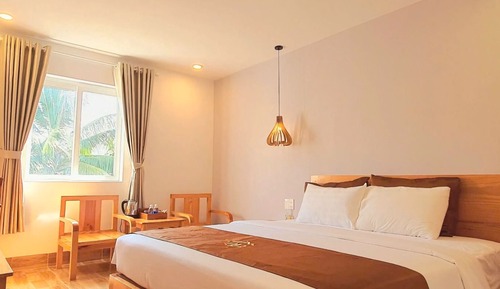 Habitación Deluxe doble, vistas al jardín
