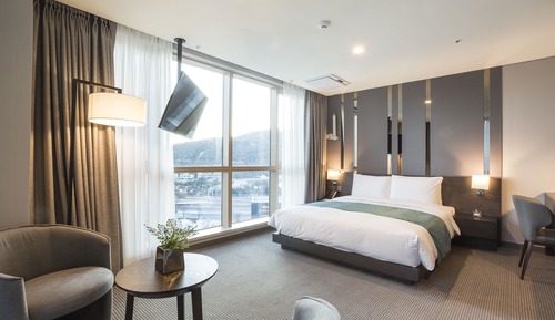 Habitación Premier doble, 1 cama de matrimonio grande