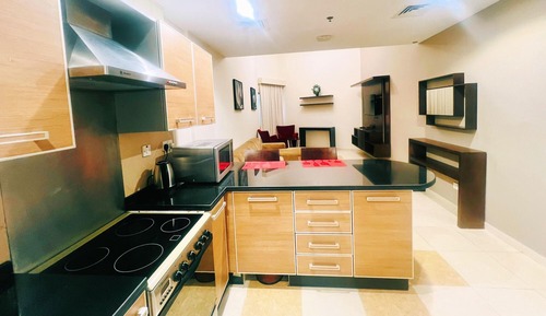 Apartamento económico, cocina
