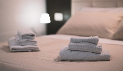 Suite Deluxe, 1 cama de matrimonio con sofá cama, terraza, en una planta alta