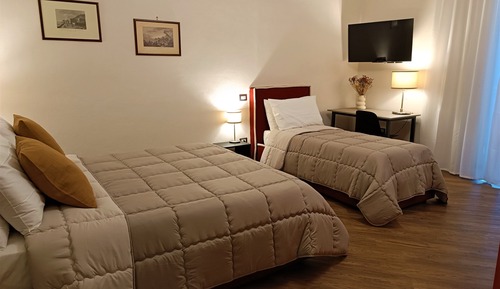 Habitación familiar, vistas a la ciudad