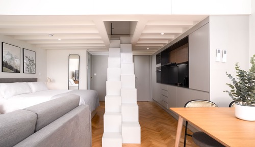 Habitación doble, balcón