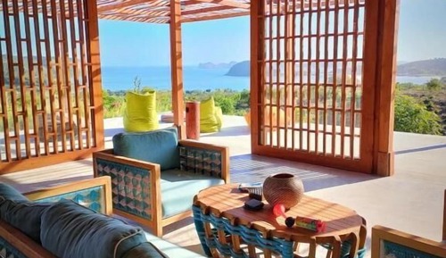 Villa exclusiva, 2 habitaciones, vistas al mar, junto a la piscina