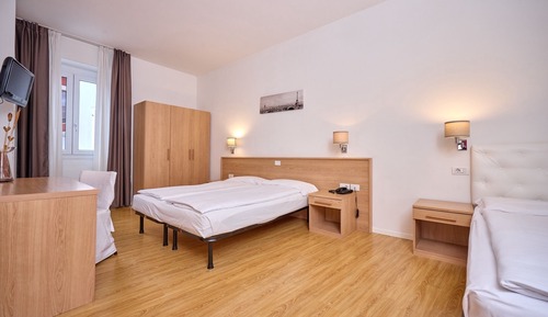 Habitación triple panorámica, vistas al lago