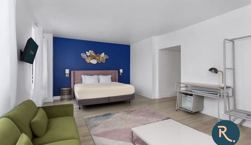 Estudio Deluxe, 1 cama de matrimonio grande, no fumadores