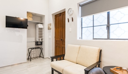 Habitación económica doble, 2 camas dobles, no fumadores