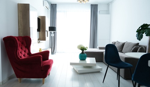 Apartamento familiar, vistas parciales al mar