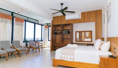 Suite estudio de diseño, vistas al mar