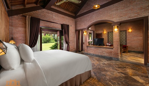 Bungalow Grand, vistas al jardín (Suite with Onsen)