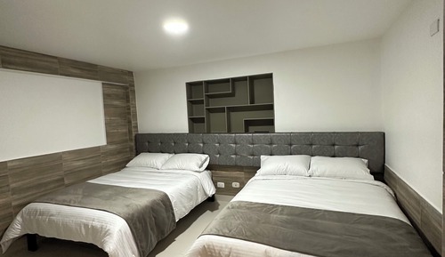 Habitación estándar con 2 camas individuales, vistas al jardín