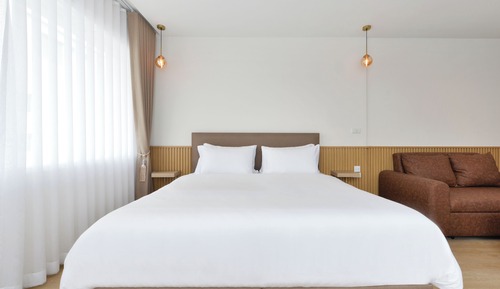 Habitación doble superior, 1 cama de matrimonio grande, no fumadores, vistas a la ciudad