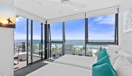 Apartamento, 2 habitaciones, no fumadores, vistas al mar (Two Bathroom, Level 13)