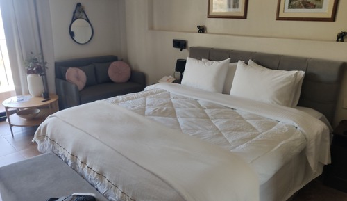 Habitación Deluxe con 1 cama doble o 2 individuales, vistas al mar