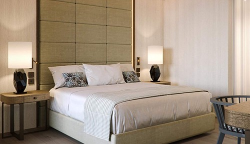 Suite junior, vistas parciales al mar