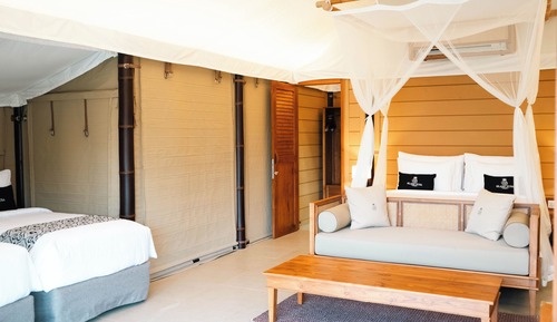 Habitación familiar, vistas al lago