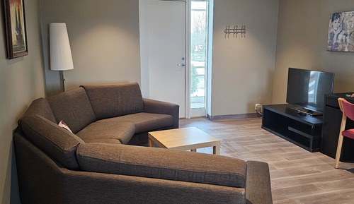 Apartamento, vistas al patio