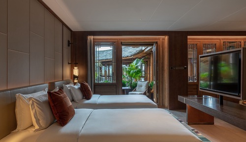 Habitación básica, vistas al patio