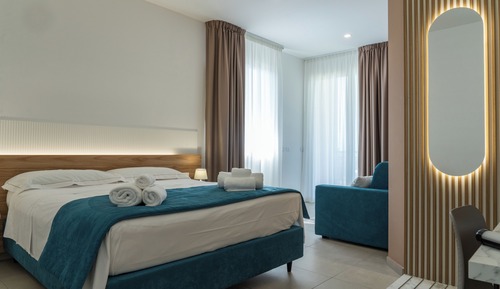 Habitación de lujo, balcón, vistas al mar