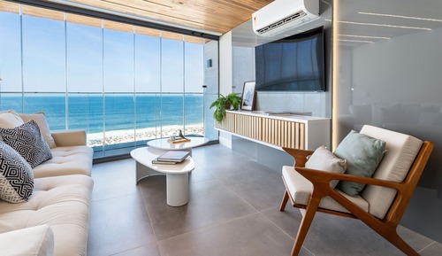 Apartamento Elite, 2 habitaciones, vistas a la playa