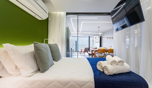 Apartamento Signature, balcón, frente a la playa