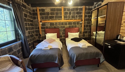 Habitación básica con 2 camas individuales
