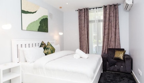 Dúplex exclusivo, 1 habitación, vistas al jardín, en la zona del jardín