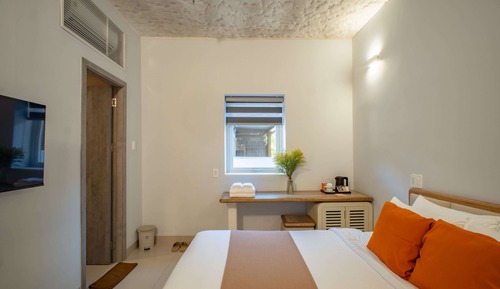 Habitación doble superior, vistas al jardín