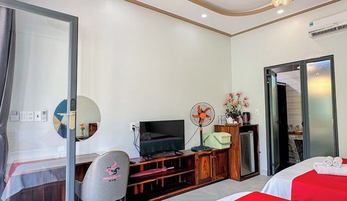 Habitación Deluxe doble, 2 camas de matrimonio