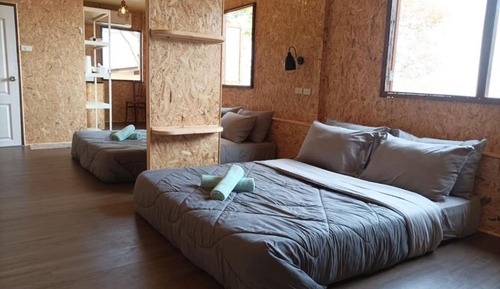 Habitación familiar, vistas al mar