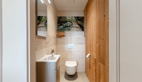 Estudio de lujo, baño privado, vistas a la montaña (Le Studio)