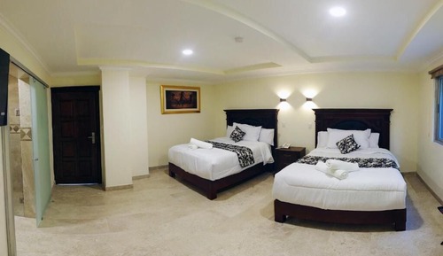 Habitación estándar doble, 2 camas dobles