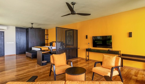 Suite Deluxe, patio, vistas al mar