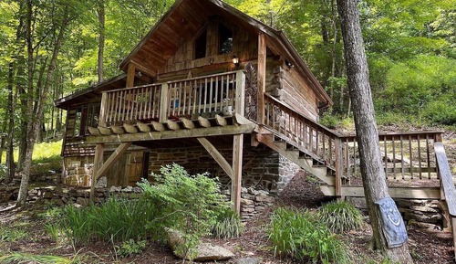 Cabaña, 1 cama de matrimonio, bañera de hidromasaje