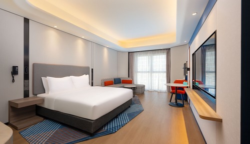 Habitación estándar, 1 cama de matrimonio grande, vistas a la ciudad (Extra Floor Space)