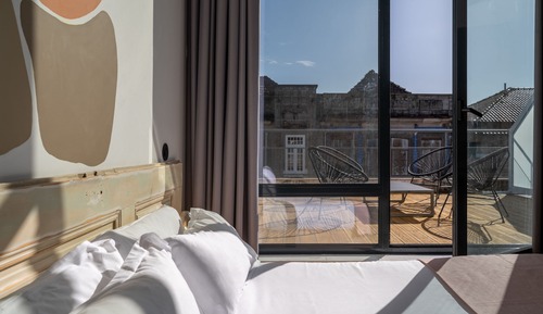 Habitación (Queen with Rooftop Terrace)