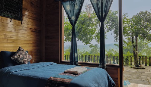 Panoramic Double Room, Private Bathroom, Mountain View