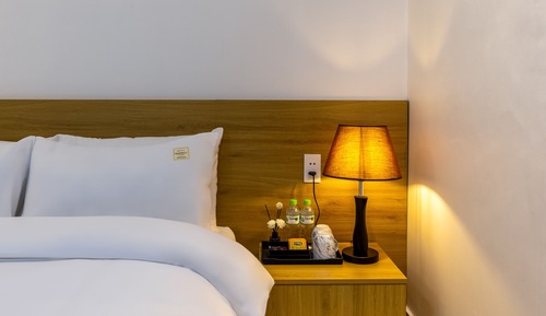 Habitación económica doble, 1 cama de matrimonio grande