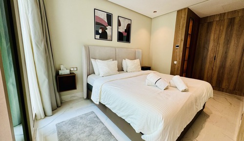 Apartamento de lujo, 1 cama de matrimonio grande