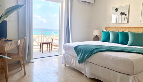 Habitación estándar, 1 cama de matrimonio grande, vistas al mar