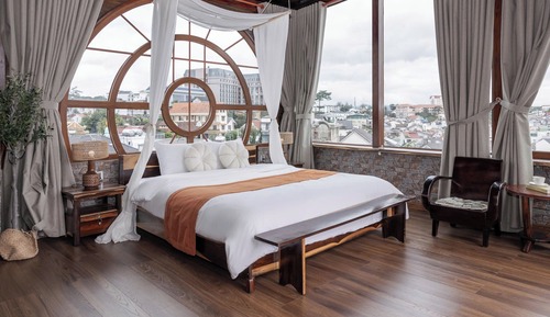 Habitación junior doble, balcón